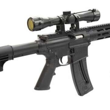 Smith & Wesson M&P15-22 Sport II Package 22 LR, 16.5" Barrel, 4X32 Scope, Caldwell XLA Bipod, MLOK, 25rd Mag