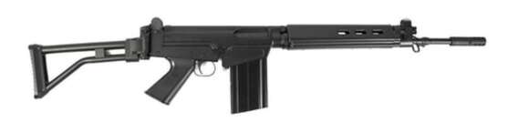 DS Arms, SA 58 Para Congo 308 Win 18" Barrel, Black, Folding Adjustable Sights, 20Rd, Type 1 Receiver