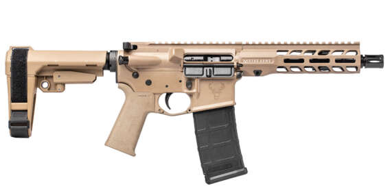 Stag 15 Tactical RH QPQ 7.5 in 5.56 Pistol FDE SL NA